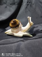 Zsolnay csiga 5,5x10,5cm
