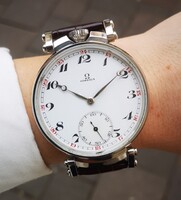 Omega zsebóra beépítés 1930-ban készült szerkezettel - Tiktakwatch szervizkártyával, garanciával