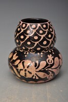 Hódmezővásárhelyi majolika váza, HMV  Czvalingai I. 1930-as évek.