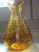 Fátyolüveg kis váza  13 cm