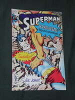 Képregény,DC,Semic,Kandi lapok,Superman,Tombolás és Joker, 1992/1., 16.szám