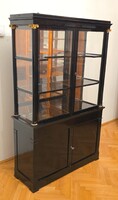Gyönyörű antik, empire vitrin szekrény /1800-as évek elejéről/ - Vogel Sebestyén stílusában