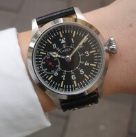 Doxa „Pilot” military zsebóra beépítés - Tiktakwatch szervizkrátyával, garanciával