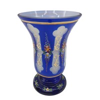 Cseh fürdőpohár kék-fehér-II M00842