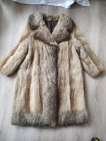 Gyönyörű valódi szőrme róka bunda 42-44-es méretben kitűnő állapotban eladó