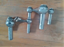 2 db Fritz Nagel retro moduláris gyertyatartó