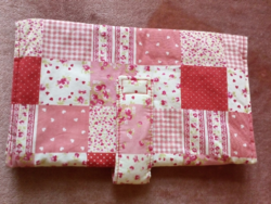 Patcwork textil könyvborító