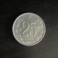 Czechoslovakia - 25 haleru - 1963 coin