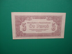5 pengő 1944  VM