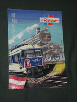 Roco vasút modell katalógus,24 oldalas, 1994-95