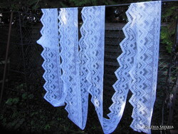 FÜGGÖNY - ÚJ - 12,5 méter - 30 cm széles - HÓFEHÉR - OSZTRÁK - HIBÁTLAN