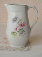 Drasche porcelán virágos kancsó, kiöntő