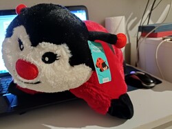 Pihe-puha katica plüss párna új!