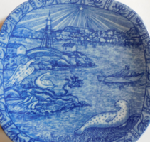 Rörstrand swedish Nils Holgersson plate - designed: Gunnar Nylund, 1978