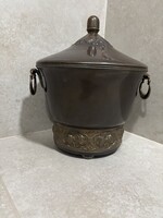 Fedeles bronzedény – 42 cm – dekoratív darab, akár jeges vödörként is használható