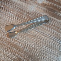 Régi fém cukorfogó csipesz (11,6x3,7x1,6 cm)