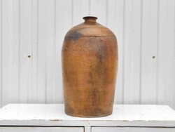 Népi kerámia olajtartó