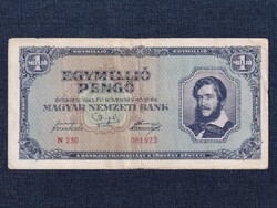 Háború utáni inflációs sorozat (1945-1946) 1 millió Pengő bankjegy 1945