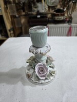 Bakos Éva Herendi porcelán gyertyatartó