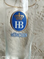 HB München sörös pohár 3 dl