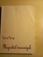 Czigány György Mozarttal vacsorázok