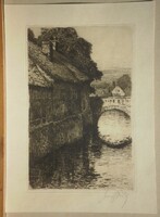 + Georg Fritz (1894-1967) : Folyóparti házak