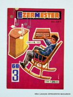 1968 március  /  EZERMESTER  /  Régi ÚJSÁGOK KÉPREGÉNYEK MAGAZINOK Ssz.:  11702