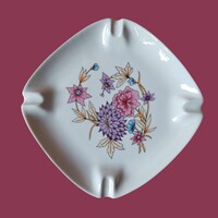 Hollóházi porcelán hamutál