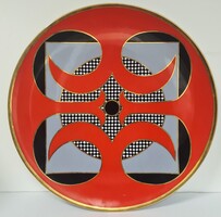 Hollóházi falitányér-Szász Endre tervei alapján-