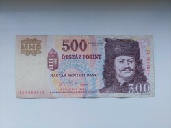 500 ft os 1956  eb betűjel kaposvár- Budapesten átvehető