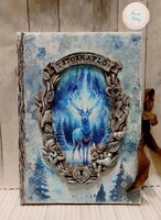 TITOKNAPLÓ CSODASZARVASSAL- Egyedi karácsonyi léleknapló