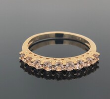 Morganit  drágaköves   sterling ezüst /925/ gyűrű 57 méret !--új