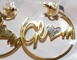 Gyönyörű csillogó köves oriflane vadi uj  fülbevaló   AKCIÓ