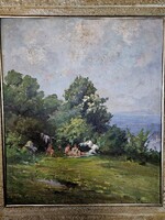 Tscheligi Csűrös Lajos Piknik a Gellért hegyen