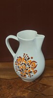 Alföldi porcelán kancsó – gyönyörű retro virágmintával