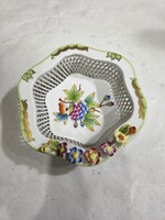 Herendi viktória mintás áttört tál