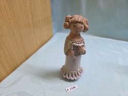 A1540 Antalfiné Szente Katalin lantos kislány 21 cm