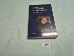 T3038  Popper Péter  Kuadatlan írások