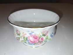 Angol Royal Albert - Moss Rose porcelán cukortartó