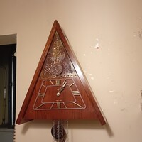 Majak /Szu/ kakukkos falióra ,szép és működő állapotban ,szervizelt, hatalmas tok