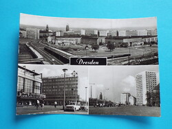 Képeslap (48) - Németország (NDK) - Drezda mozaik 1960-as évek