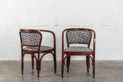 Karosszékek (2) -Gustav Siegel-J. & J. Kohn számára, Bécs, Ausztria, 1905