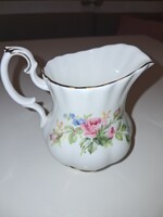 Angol Royal Albert  - Moss Rose porcelán kiöntő (2)