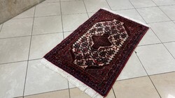 4193 Iráni Hamadan kézi gyapjú perzsa szőnyeg 80X120CM
