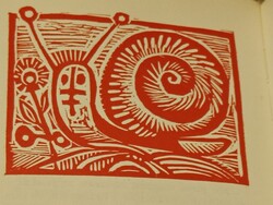 Fáy András : Lúd és orr (állatmesék) Kass János illusztrációival