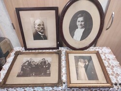 Régi fotók Antik keretben egyben