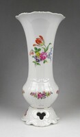 1Y206 Régi virágmintás Seltmann Weiden porcelán váza 22.5 cm