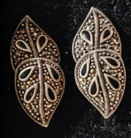 Art Deco stílusú ezüst fülbevaló!
