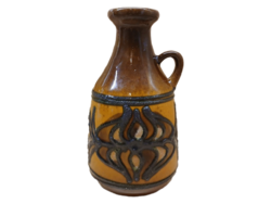 Német Veb Strehla domború felszínű kerámia kancsó