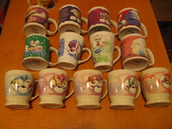 12 db Diddl bögre darabra eladó